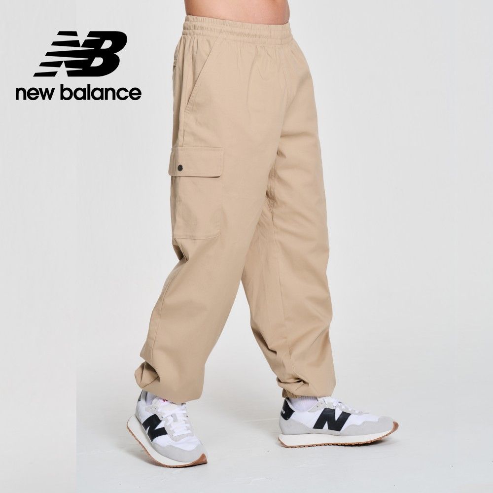 NEW BALANCE 工裝風大口袋長褲_男性_卡其色_AMP41579SOT