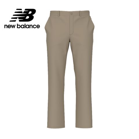 NEW BALANCE 挺版直筒長褲_男性_卡其色_MP43560SOT