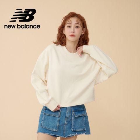 [New Balance]長袖上衣_女性_奶油杏_WT23555GIE