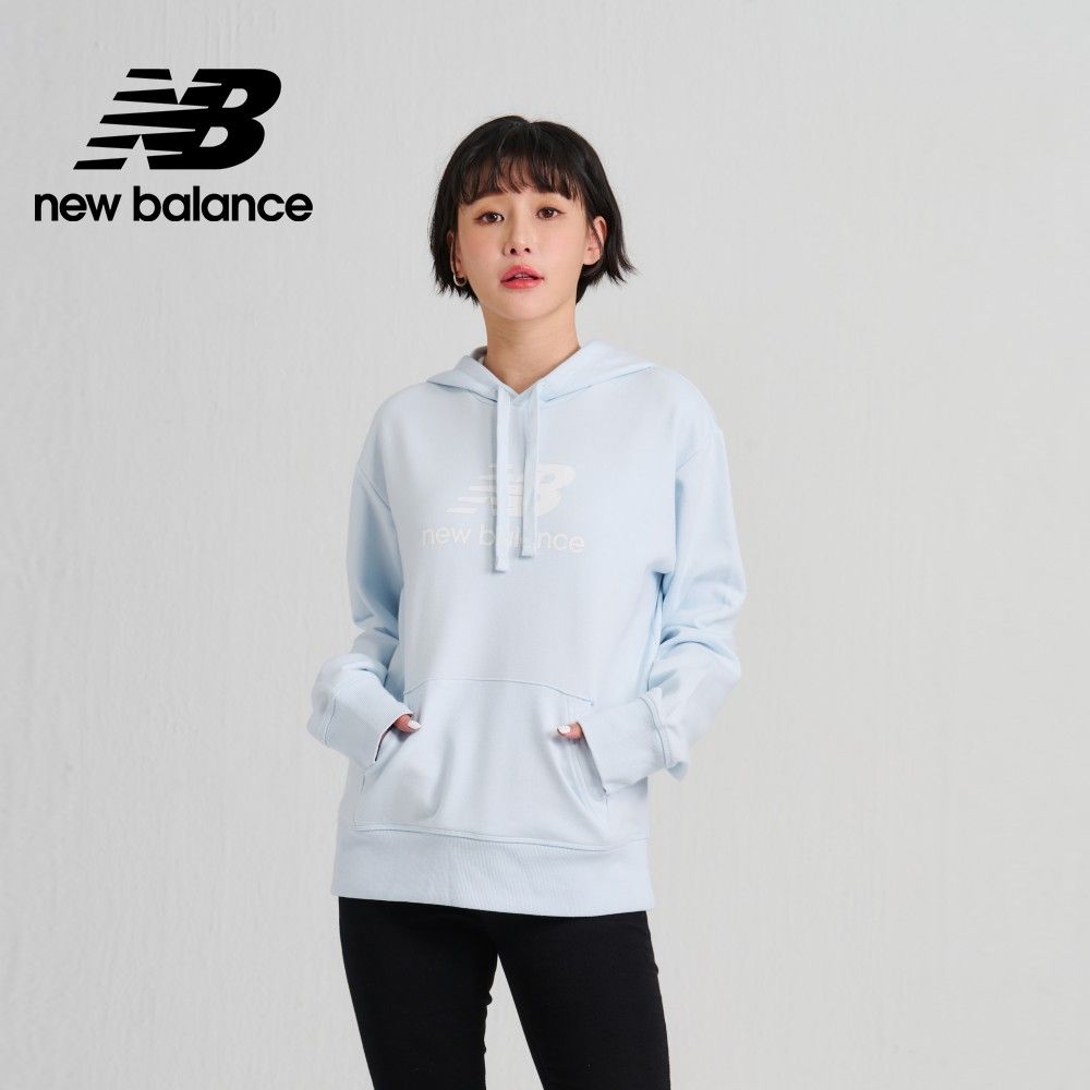 NEW BALANCE 連帽長袖上衣_女性_寶寶藍_WT31533IB