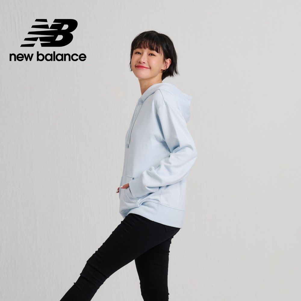 NEW BALANCE 連帽長袖上衣_女性_寶寶藍_WT31533IB