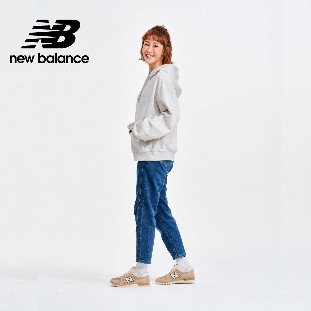 NEW BALANCE NB連帽長袖上衣_女性_淺灰色_WT41504AHH