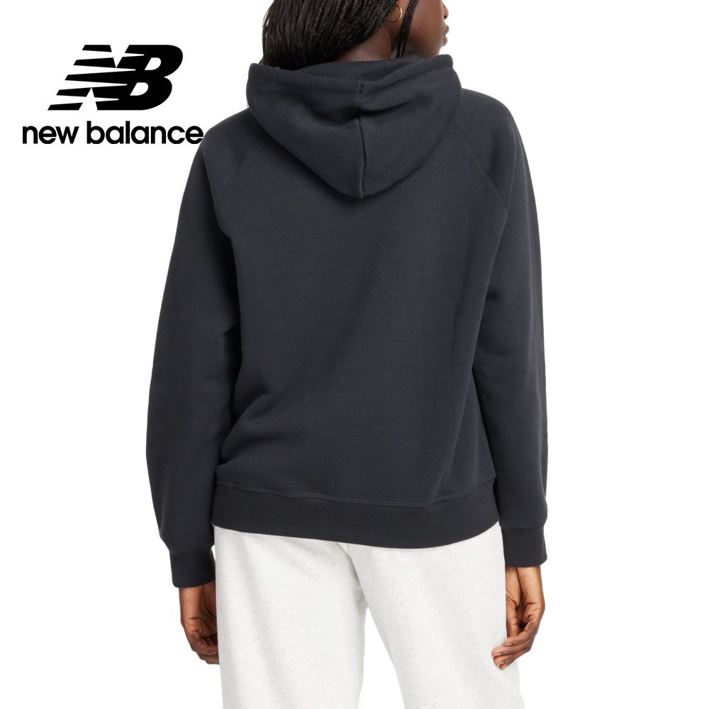 NEW BALANCE 【New Balance】刷毛連帽長袖上衣_女性_黑色_WT43524BK