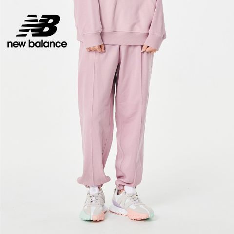 NEW BALANCE []棉質束口長褲_女性_雲霧粉_AWP23553VSW