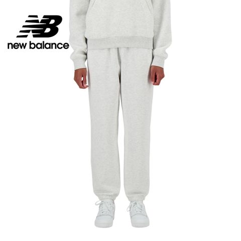 NEW BALANCE 褲管縮口棉質長褲_女性_淺灰色_AWP41500AHH