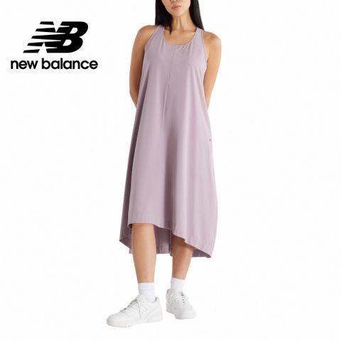 NEW BALANCE 無袖背心連身裙洋裝_女性_藕紫色_WD43501ICW