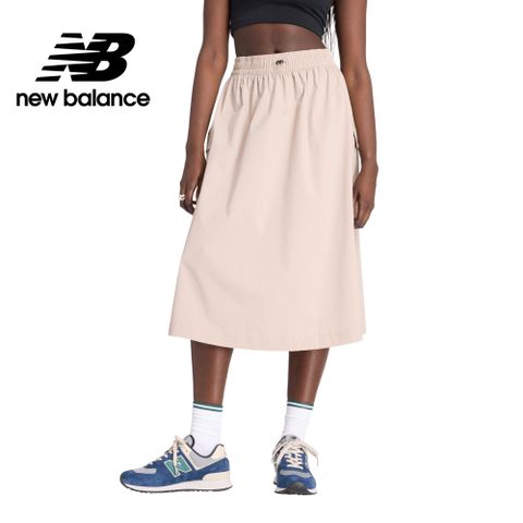 NEW BALANCE 工裝長裙_女性_杏色_WK43551LMR