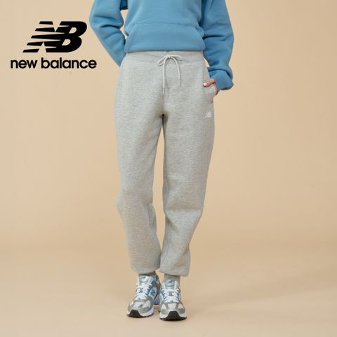 NEW BALANCE 刷毛休閒長褲_女性_淺灰色_WP43805AG