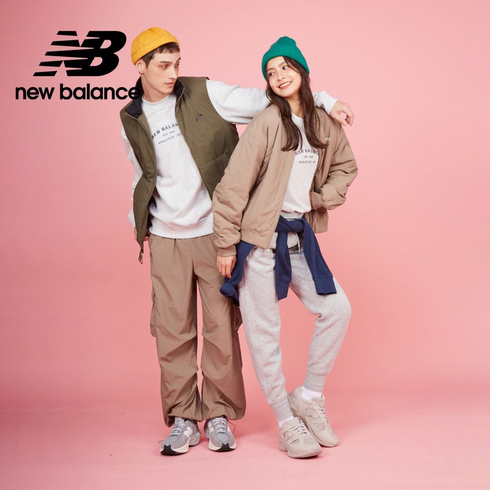 NEW BALANCE [New Balance]抓皺設計飛行外套_女性_奶茶色_WJ33507MS