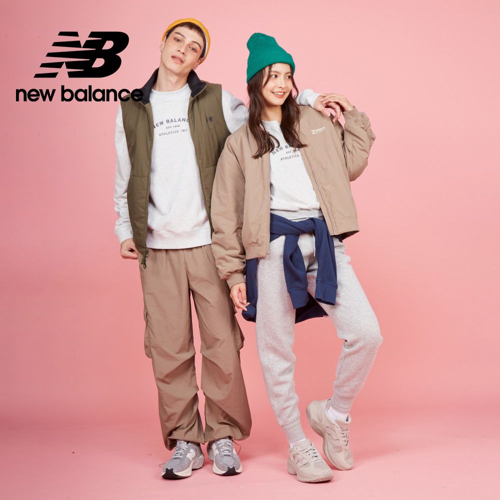 NEW BALANCE [New Balance]抓皺設計飛行外套_女性_奶茶色_WJ33507MS