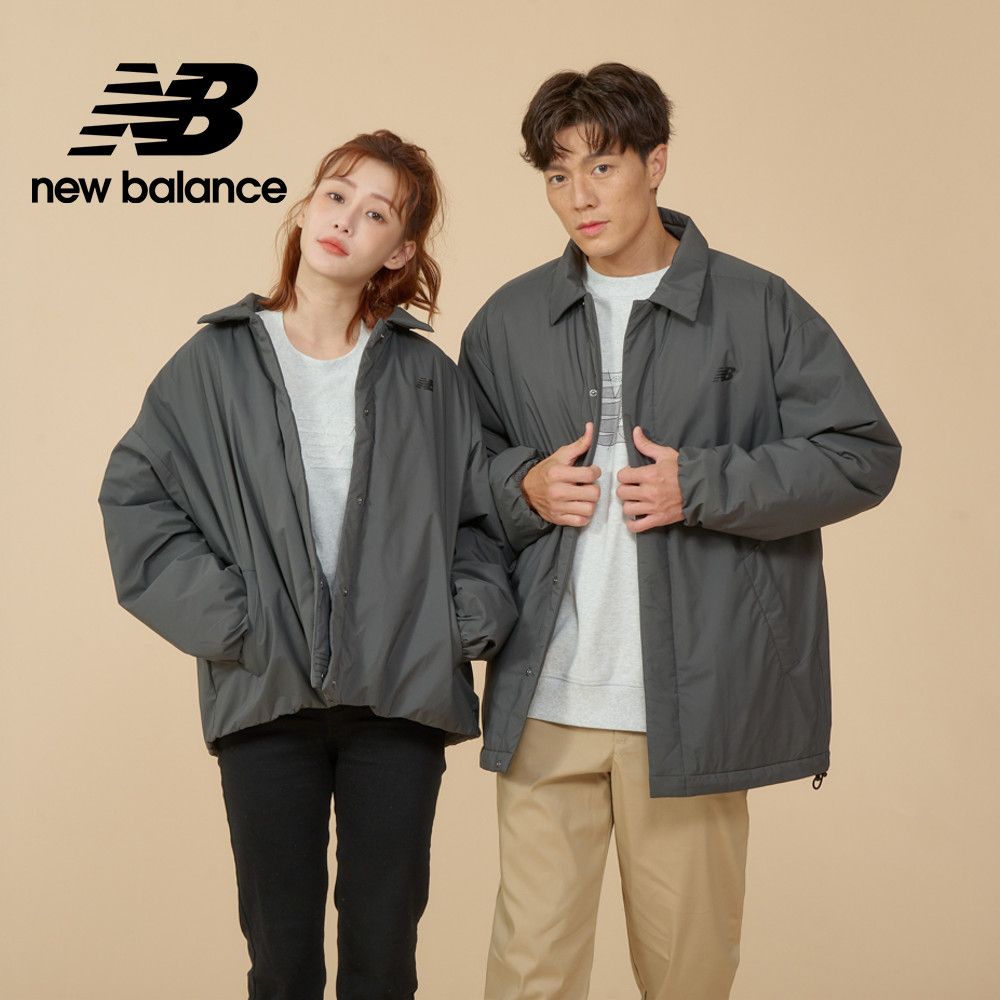 New Balance [New Balance]防潑水保暖外套_女性_墨灰色_WJ43506ACK