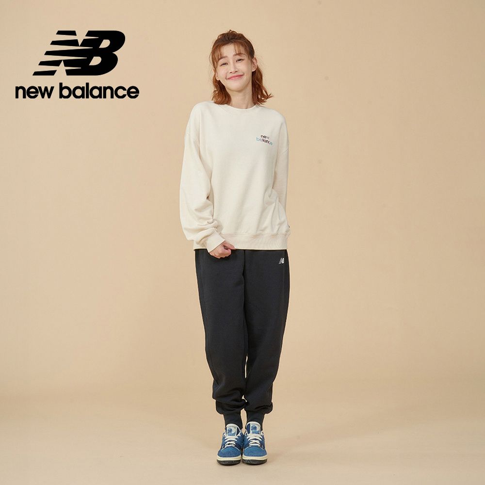 NEW BALANCE [New Balance]圓領長袖上衣_女性_杏色_WT43559LIN