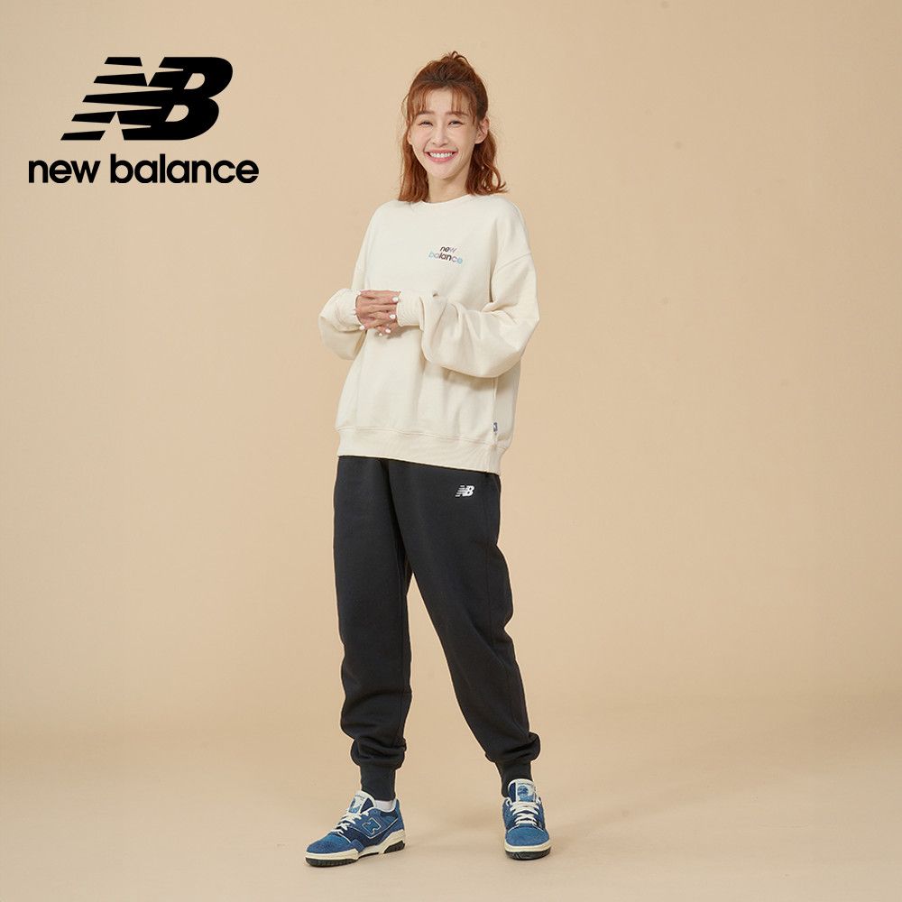 NEW BALANCE [New Balance]圓領長袖上衣_女性_杏色_WT43559LIN