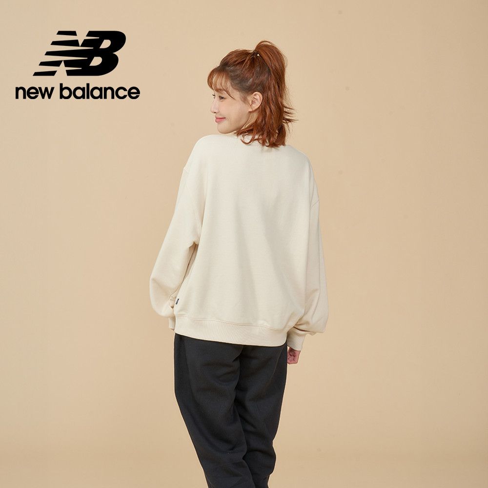 NEW BALANCE [New Balance]圓領長袖上衣_女性_杏色_WT43559LIN