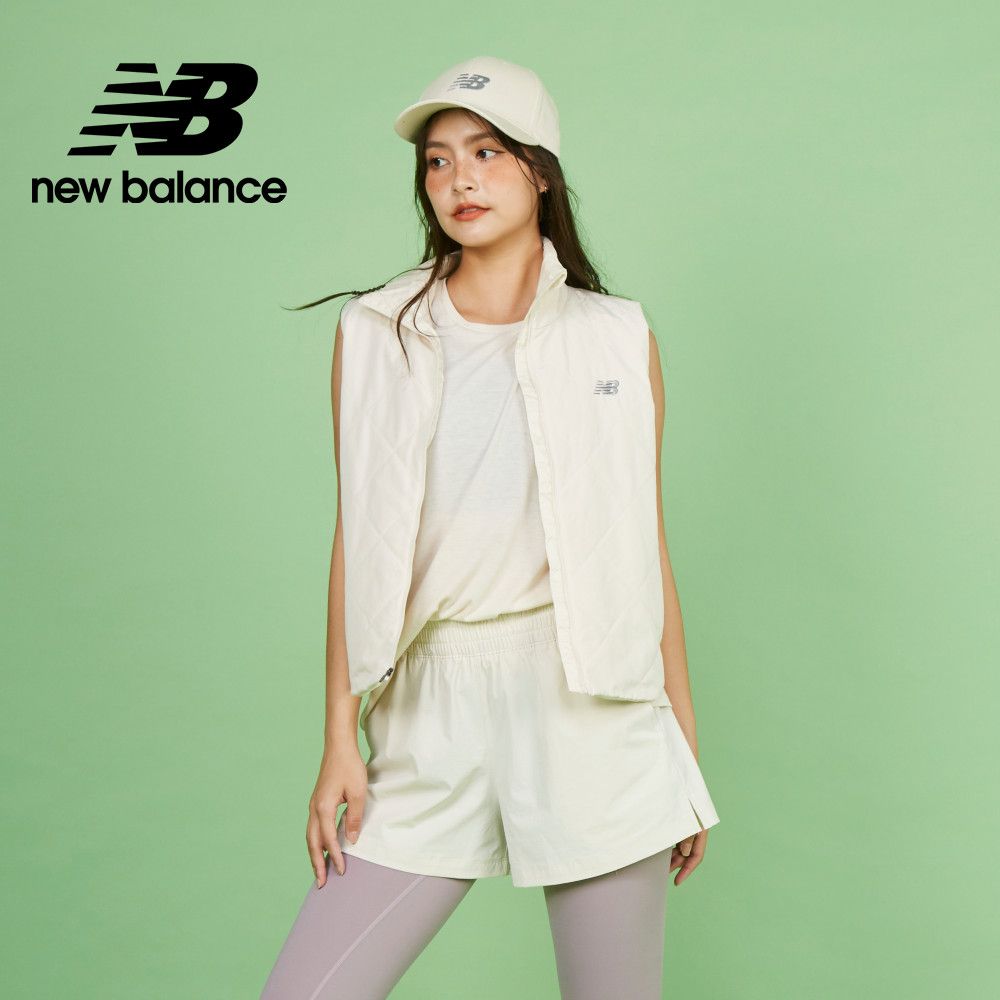 NEW BALANCE [New Balance]菱格紋背心外套_女性_杏色_WV43202LIN