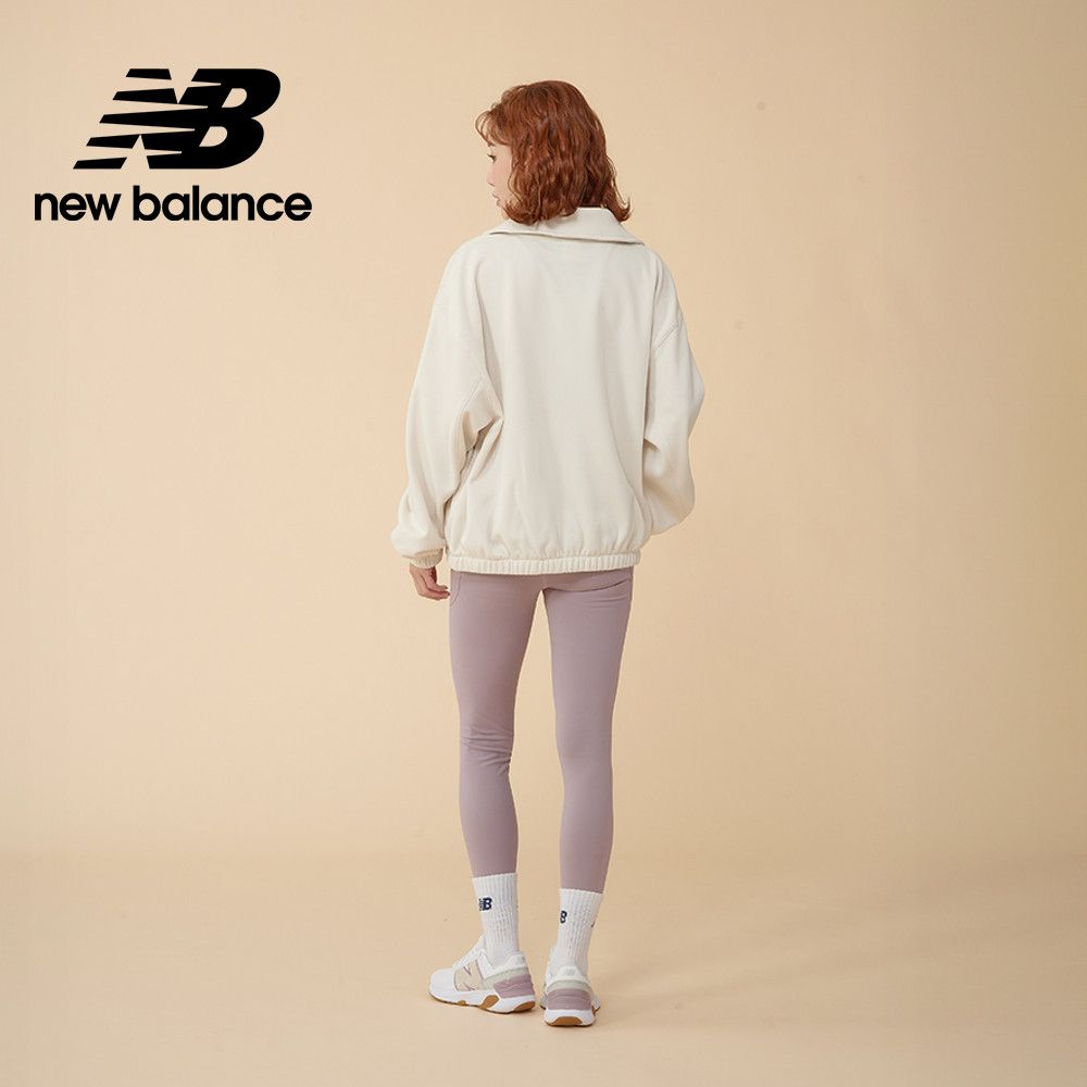 New Balance [New Balance]吸濕排汗長袖外套_女性_杏色_WJ43104LIN