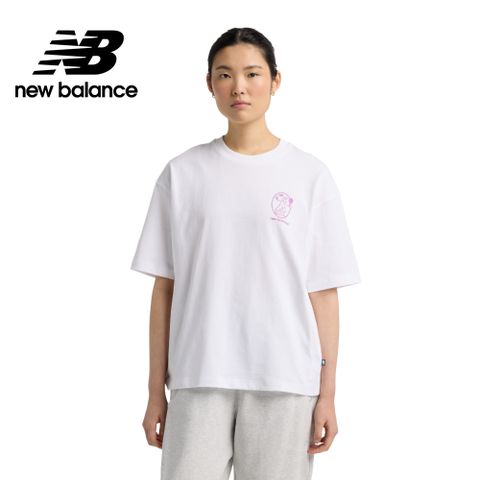 [New Balance]藝術家聯名希臘風個短袖_女性_白色_WT51940WT