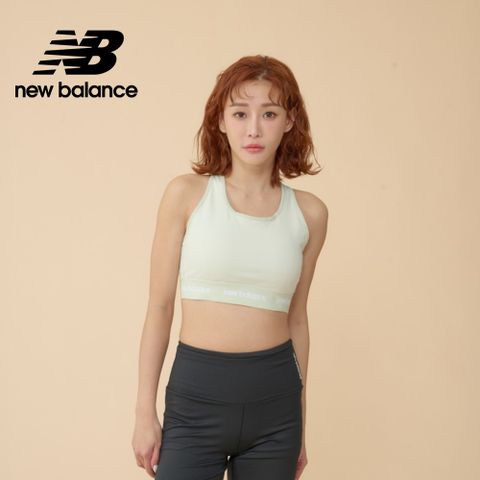 NEW BALANCE 中高強度運動內衣BRA TOP_女性_果綠色_AWB41048NUM