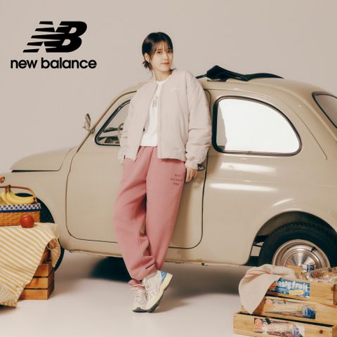 NEW BALANCE 刷毛保暖長褲_女性_乾燥粉_AWP41508RSE