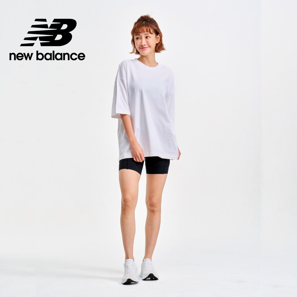 NEW BALANCE 中高強度緊身短褲_女性_黑色_WS41271BK