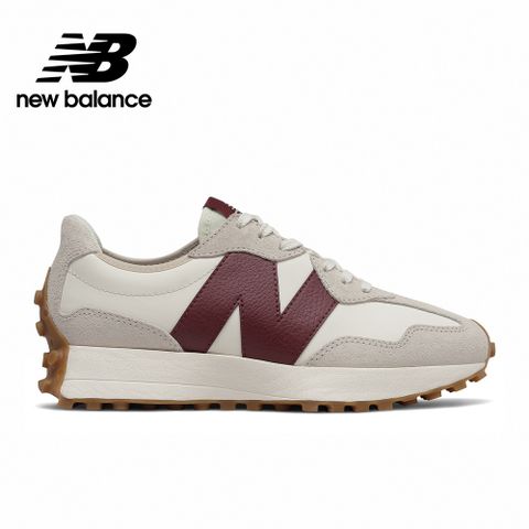 【New Balance】復古運動鞋_女性_白灰紅_WS327KA-B楦