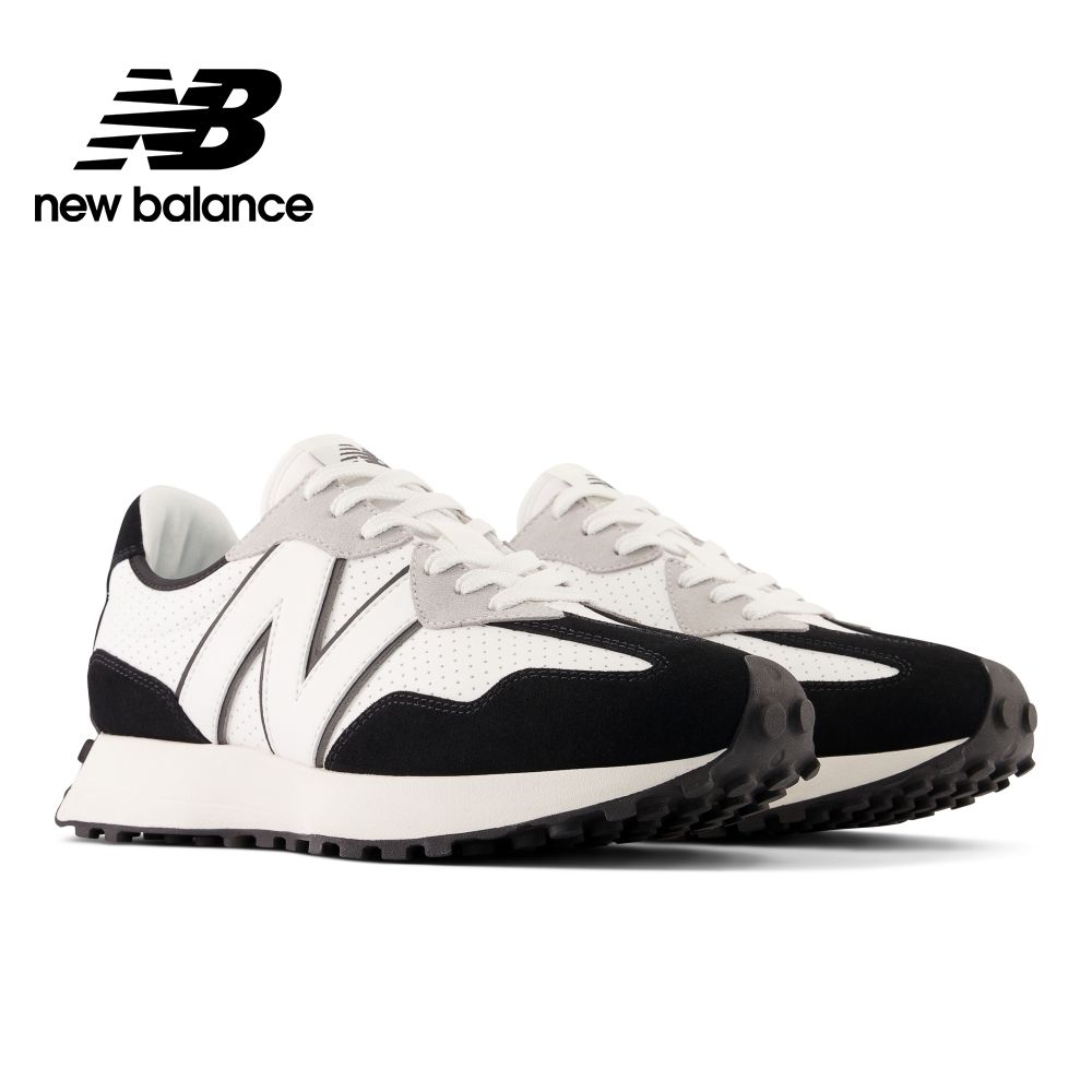 New Balance PChome獨家[]復古鞋_中性_黑白色_MS327NI-D楦