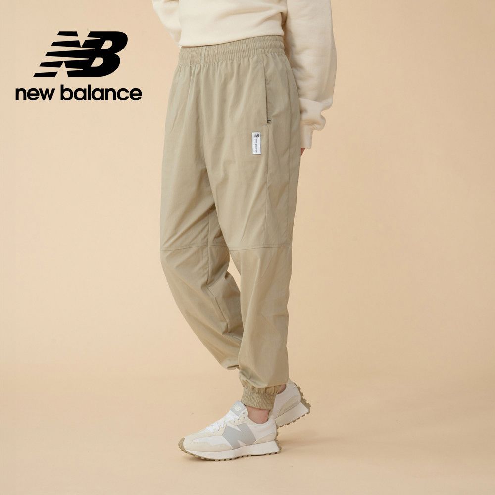 NEW BALANCE [New Balance]MIT速乾縮口直筒長褲_女性_卡其色_6872440288