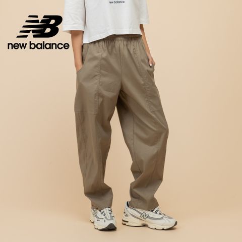 New Balance 紐巴倫 [New Balance]可調節式寬褲長褲_女性_深褐色_WP51501DOK