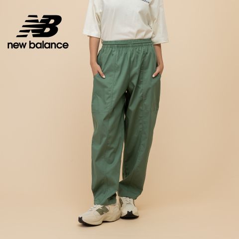 New Balance 紐巴倫 [New Balance]可調節式寬褲長褲_女性_綠色_WP51501DKJ