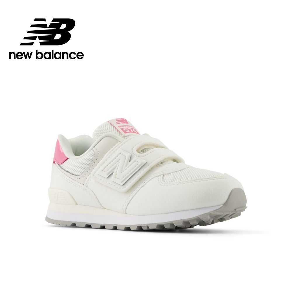 NEW BALANCE 童鞋_米白粉_中性_PV5742BA-W