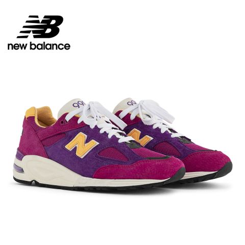 NEW BALANCE PChome獨家款[]美製復古鞋_中性_粉紫黃_M990PY2-D楦