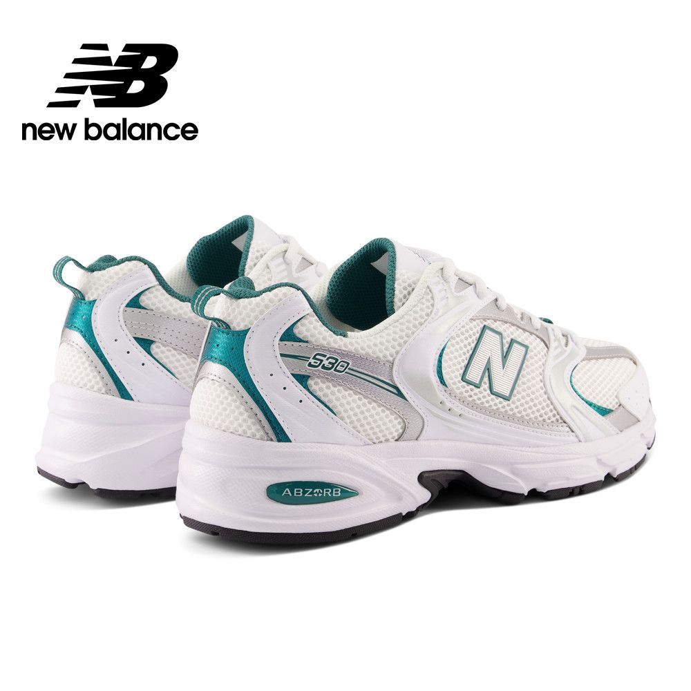 New Balance]復古鞋_中性_白銀綠_MR530AB-D楦- PChome 24h購物