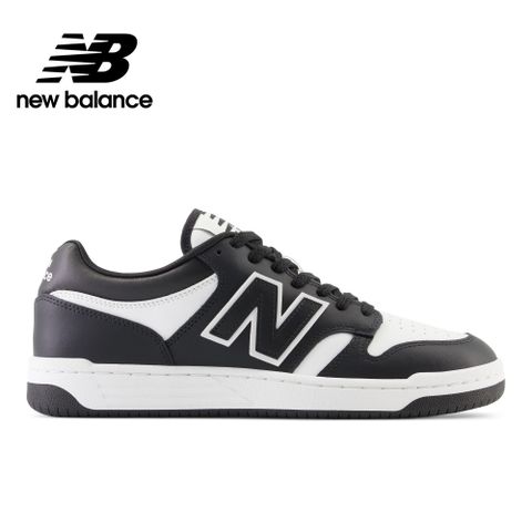 [New Balance]復古鞋_中性_黑白色_BB480LBA-D