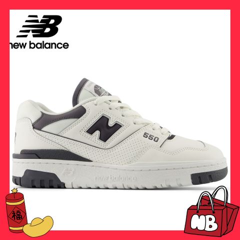 【New Balance】復古鞋_白深灰_女性_BBW550BH-B楦