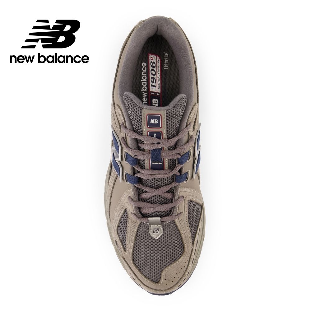 New Balance 紐巴倫 復古鞋_棕灰色_中性_M1906RB-D楦