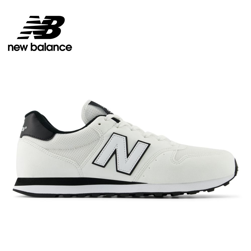 NEW BALANCE PChome獨家款復古鞋_中性_白黑色_GM500UFO-D楦