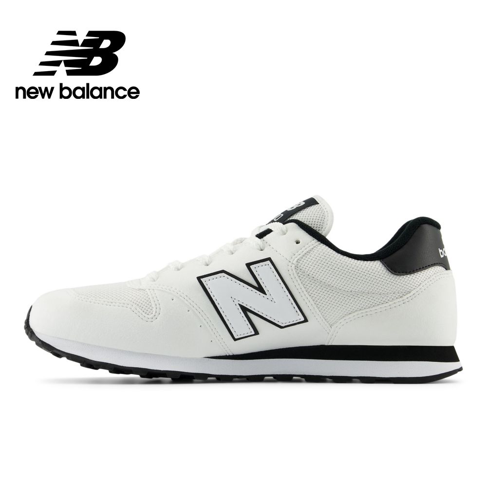 NEW BALANCE PChome獨家款復古鞋_中性_白黑色_GM500UFO-D楦