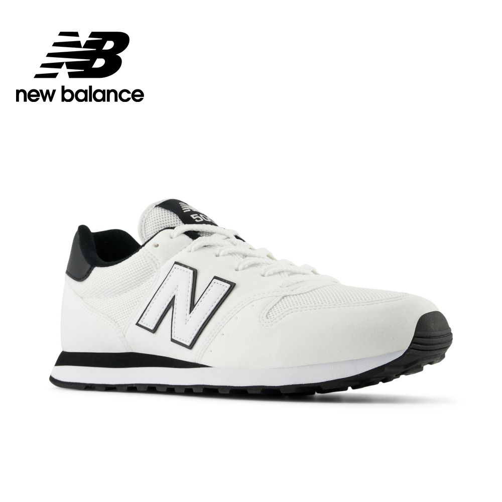 NEW BALANCE PChome獨家款復古鞋_中性_白黑色_GM500UFO-D楦