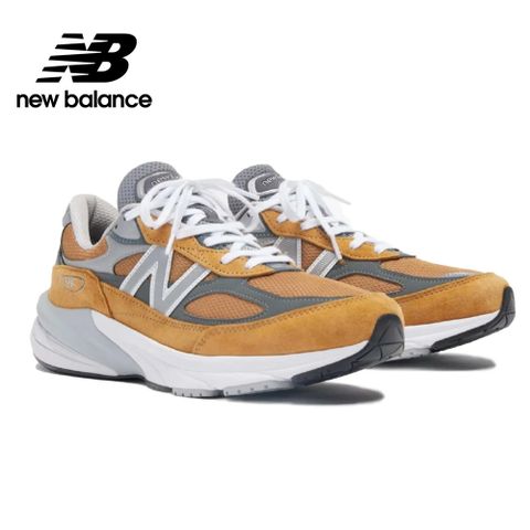 NEW BALANCE [New Balance]美國製復古鞋_中性_棕黃色_U990TN6-D楦