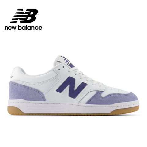 [New Balance]復古鞋_中性_白紫色_BB480LXB-D楦