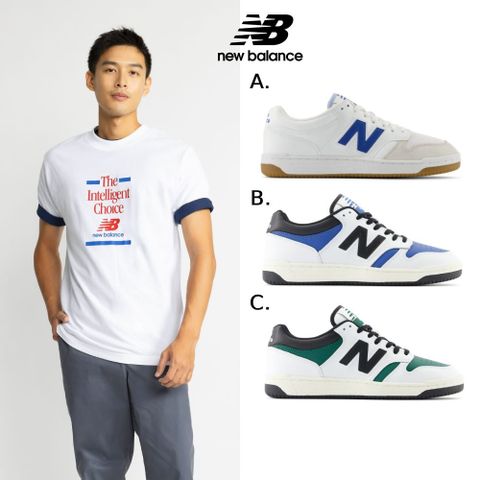 New Balance 紐巴倫 480系列復古鞋_任選賣場(BB480LFB/BB480LTA/BB480LTD)