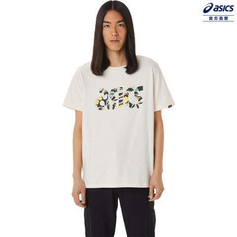 Asics 亞瑟士 LOGO圖案短袖上衣 男女中性款 運動休閒 服飾 2201A246-101