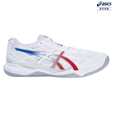 ASICS 亞瑟士 GEL-TACTIC 12 男女中性款 寬楦 排球鞋 1073A071-100