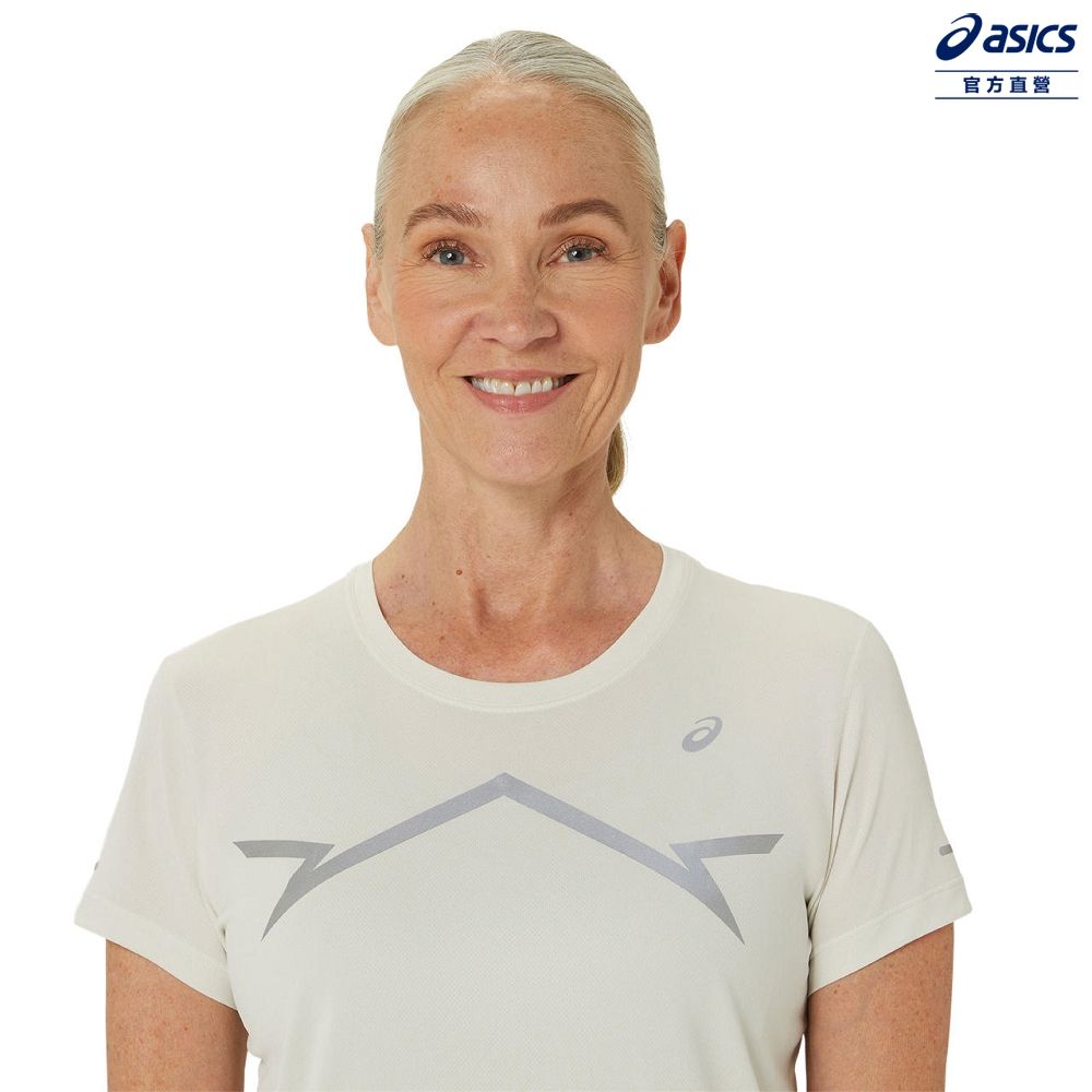 Asics 亞瑟士   女 LITE-SHOW 短袖上衣 女款  跑步上衣 2012C938-200
