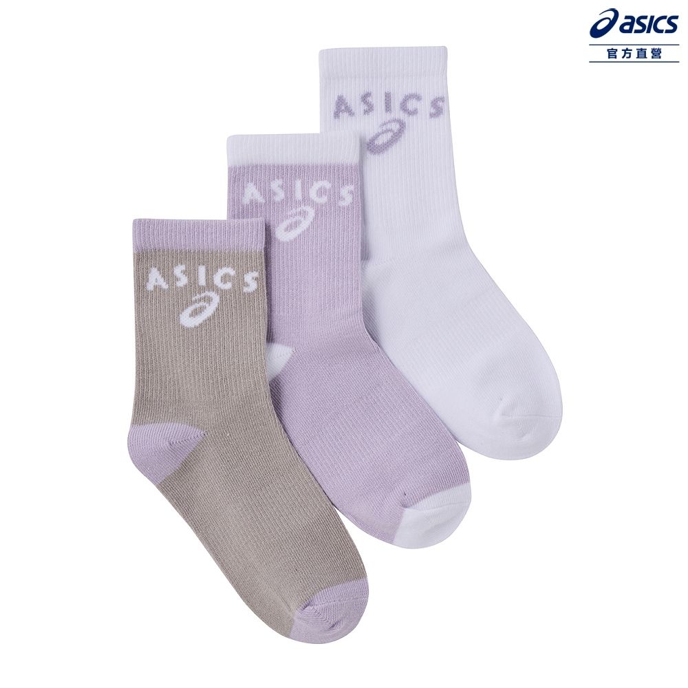 Asics 亞瑟士   童 中筒襪(三入組) 兒童  訓練配件 3034A107-700