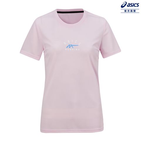 Asics 亞瑟士 女 短袖上衣 女款  跑步上衣 2012D104-500