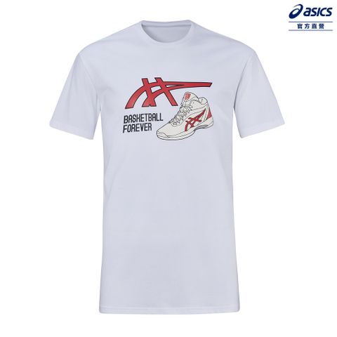 ASICS 亞瑟士 短袖上衣 男女中性款  籃球上衣 2063A398-100