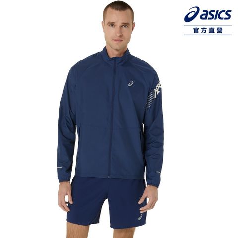 Asics 亞瑟士 ICON 平織外套 男款 防潑水 海外版 跑步外套 2011C733-401