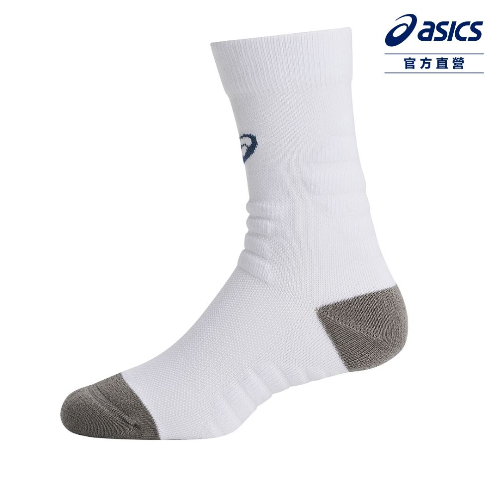 Asics 亞瑟士   籃球中筒襪 男女中性款 籃球配件 3063A071-100