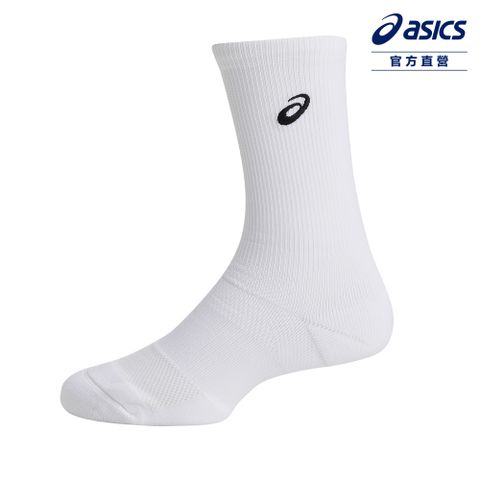 Asics 亞瑟士 STABILITY 中筒襪 男女中性款 排球配件 3053A159-100